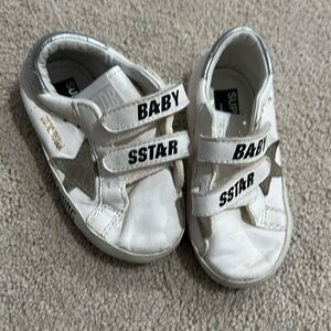 Golden goose baby shoes